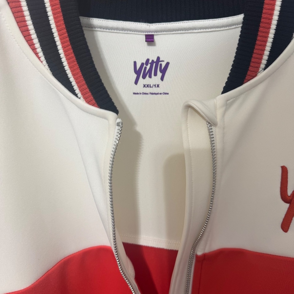 Lizzo Fabletics "Yitty" Collab Women's XXL/1X Bomber Jacket Unlined NWOT - Picture 4 of 11